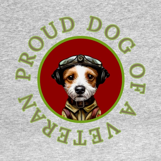 Cute Terrier Doggo Pilot Veteran Memorial by Edongski303 Teepublic Merch